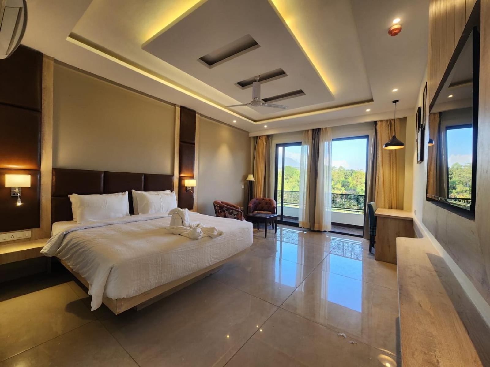 Aachman River And Valley View Resort Dharamshala - A Riverside Resort With Balcony View Εξωτερικό φωτογραφία